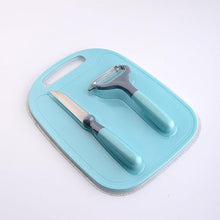Charger l'image dans la galerie, Gadget de cuisine multifonctionnel en acier inoxydable pour découpe et épluchage, capacité 2L, couleurs transparent et gris