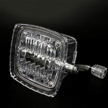 Charger l'image dans la galerie, Petit broyeur à glace manuel multifonctionnel en acier inoxydable pour usage domestique, capacité 2L, transparent et gris.