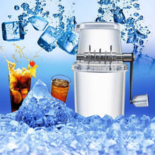 Charger l'image dans la galerie, Machine à glace manuelle multifonctionnelle en acier inoxydable pour cuisine domestique
