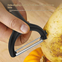 Charger l'image dans la galerie, Éplucheur en acier inoxydable durable et polyvalent pour fruits et légumes