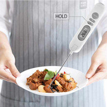Charger l'image dans la galerie, Thermomètre alimentaire électronique blanc pour barbecue et cuisine, précision ±1℃, plage -50 à 300℃
