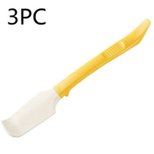 Charger l'image dans la galerie, Éplucheur de cuisine multifonctionnel orange en silicone pour gratter, ouvrir et étaler