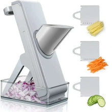 Charger l'image dans la galerie, Coupe-légumes multifonction SliceMaster avec râpe réglable pour tranches variées et nettoyage facile