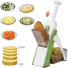 Charger l'image dans la galerie, Coupe-légumes multifonction SliceMaster avec râpe réglable pour tranches variées et nettoyage facile