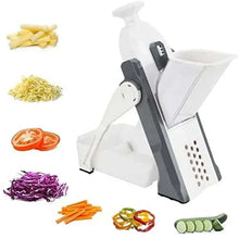 Charger l'image dans la galerie, Coupe-légumes multifonction SliceMaster avec râpe réglable pour tranches variées et nettoyage facile