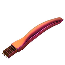Charger l'image dans la galerie, couteau-a-oignon métallique coloré pour hacher les oignons en cuisine