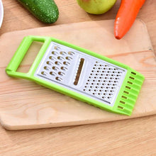 Charger l'image dans la galerie, Râpe en acier inoxydable multifonction avec manche à légumes coloré
